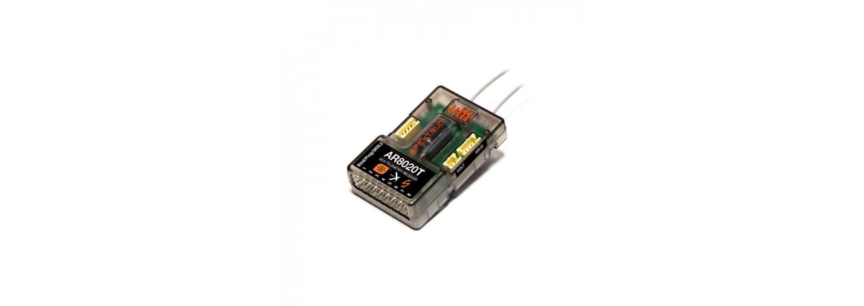 AR8020T- Spektrum DSMX™ 8-kanals Variometer telemetri-modtager.