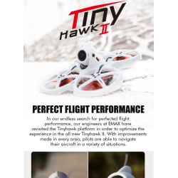 Tiny Hawk 2, FPV Quadcopter (BNF til FrSky D8).