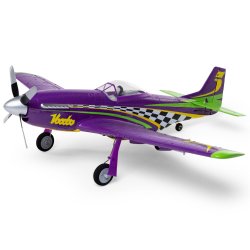 E-Flite UMX P-51D Voodoo BNF Basic med AS3X og SAFE Select.