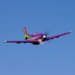 E-Flite UMX P-51D Voodoo BNF Basic med AS3X og SAFE Select.