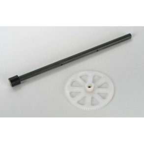 Yder aksel med hoved tandhjul til Blade mCX/mCX2