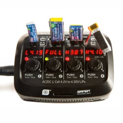Smart Micro 4 port AC/DC 1S LiPo Charger.