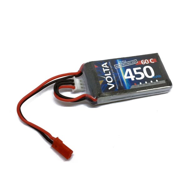 Volta 450mAh-2S 60C LiPo batteri.