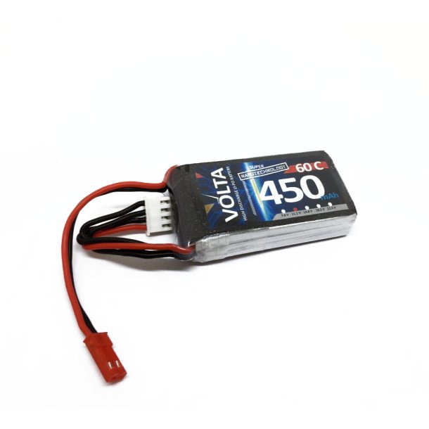 Volta 450mAh-3S 60C LiPo batteri.