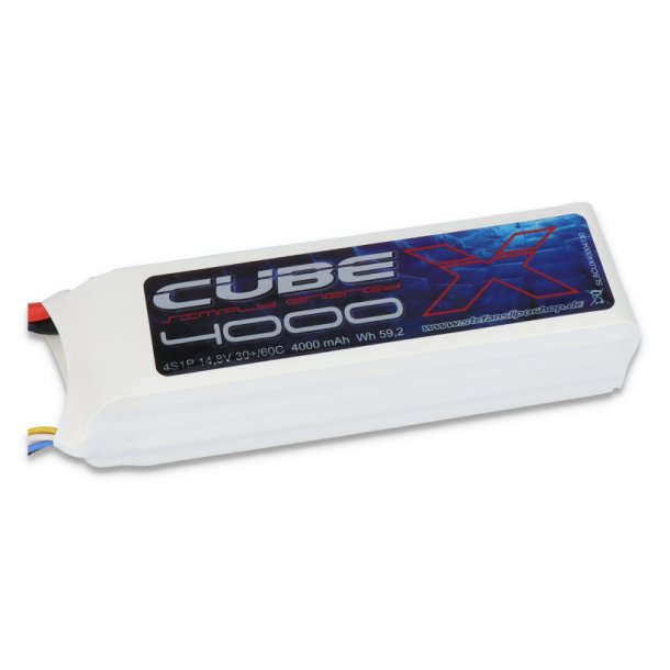 SLS X-CUBE 4000MAH 4S1P 14,8V 30C/60C