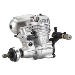 OS 15LA 2-takt Metanolmotor 2,50ccm med lyddmper.