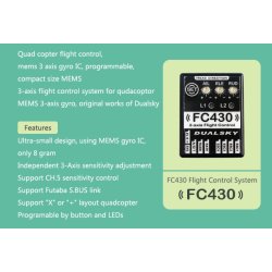 Hornet 460, FC430 Flight Control.
