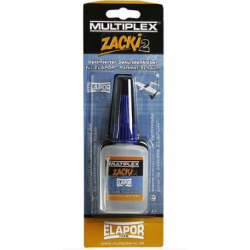 Zacki-2 Elapor Mellemtyk cyanolim fra Multiplex, 20 gram.