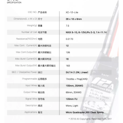 Dualsky-12A regulator, Lite serie