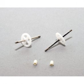 Propelaksel med gear til Ultra-Micro 4-Site, T-28,