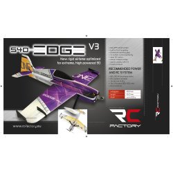 EDGE 540 V3, 1000mm 3D EPP model.