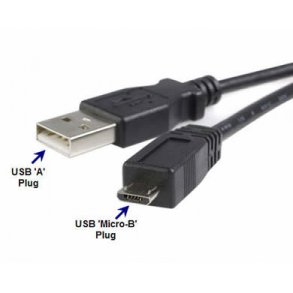 USB micro-B kabel til Guardian 2D/3D Stabilizer