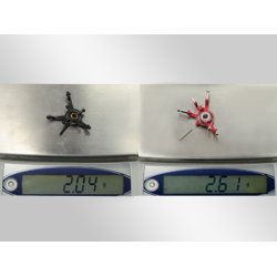 Swashplade i rd titanium til BLADE 130 X