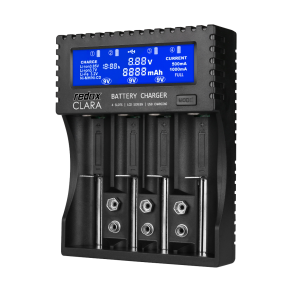 Redox REDOX CLARA AAA / AA x4 Charger Li-ion, LiFePO4, Ni-MH/Ni-C