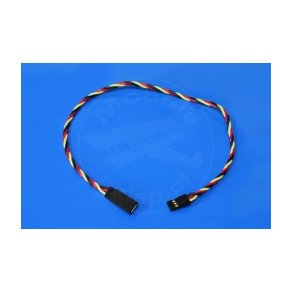 Servo forlngerledning 45 cm. Tvisted - 22AWG