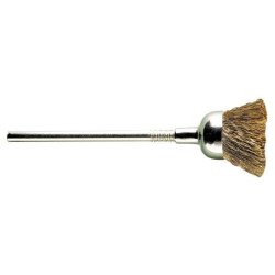 3 assorted brass brushes