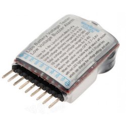 Lav spndings alarm for 2 til 8 LiPo celler