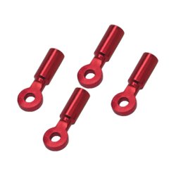 Hale supportlinks  i rd aluminium til BLADE 130 X