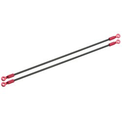 Hale supportlinks  i rd aluminium til BLADE 130 X