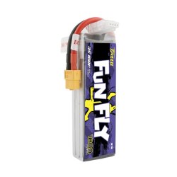 TATTU Funfly 1800mAh 11.1V 100C 3S Lipo batteri med XT60 stik.