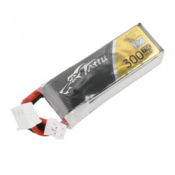 TATTU 300mAh 7.6V 75C 2S HV Lipo batteri.