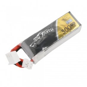TATTU 300mAh 7.6V 75C 2S HV Lipo batteri.