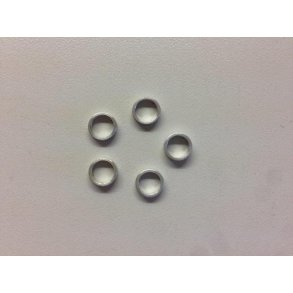 Dualsky 7,8 mm / 5,5 mm aluring, 5 stk. pakning