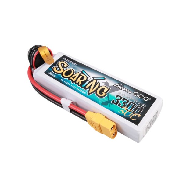 Gens ace G-Tech Soaring 3300mAh 14.8V 30C 4S1P XT90 plug