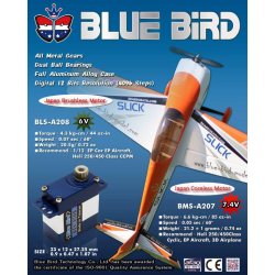 BMS-A207+, 21 grams digital coreless mini servo.