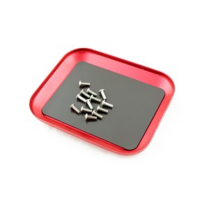 Screw Tray Magnetic Red - 106x88mm