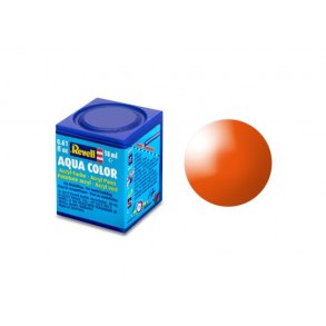 Revell Gloss Orange (RAL 2004) Aqua Color Acrylic - 18 ml