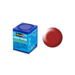 REVELL Silk Fiery Red (RAL 3000)Aqua Color Acrylic 18ml