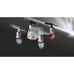 Nano Quadcopter, Hvid. UDGET