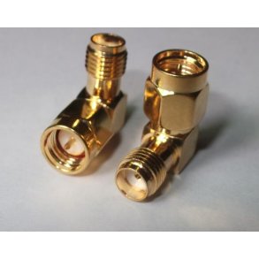 SMA vinkel adapter