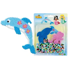 Hama midi blisterpakning delfin & havfrue