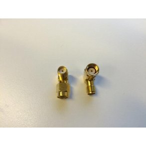 SMA jack til RP-SMA plug vinkel adapter