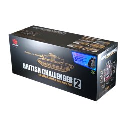 Heng Long Battle Tank 1:16 - British Challenger II - Airgun &amp; IR