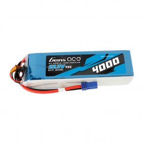 Gens ace G-Tech 4000mAh 22.2V 45C 6S1P Lipo Battery Pack with EC5 plug