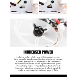 Tiny Hawk 2, FPV Quadcopter (BNF til FrSky D8).