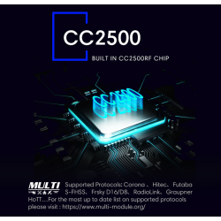 RadioMaster TX12 sender med OpenTX, 2,4GHz med 16 kanaler og multiprotokol. HUSK AT KBE BATTERIER.