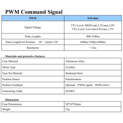 KST X10MINI V8.0 Softstart HV 7.5kg/cm@8.4V