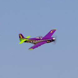 E-Flite UMX P-51D Voodoo BNF Basic med AS3X og SAFE Select.