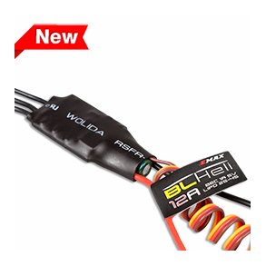 BLHeli Series 12A ESC brstels regulator fra EMAX