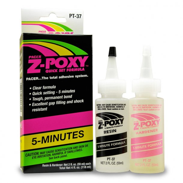 Z-Poxy 5 minutters epoxy 118 ml.