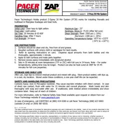 Z-Poxy 30 minutters epoxy 236,5 ml.