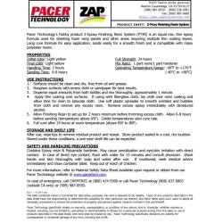 Z-Poxy Finishing Resin 118 ml.