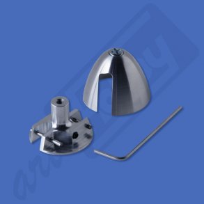 31mm LD spinner til klappropel, for 4mm aksel