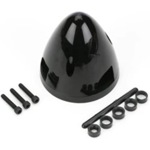 3 bladet spinner sort 51mm (2