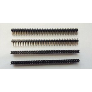 Break out pins 2x40 pins, 2 stk