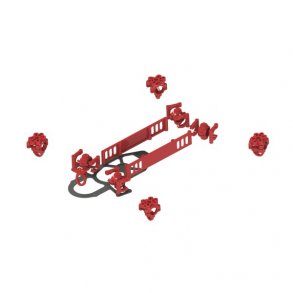 Plastik crash kit til Vortex